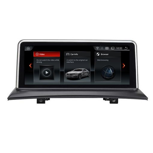 BMW X3 E83 (2003-2010) gyári rádiós és gyári navigációs rendszerrel is kompatibilis Navigációs android autó multimédia