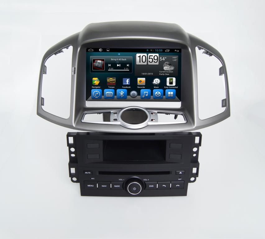 Chevrolet Captiva 2012+ Navigációs android autó multimédia