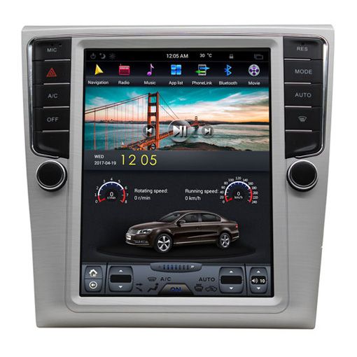 VW Passat CC Navigációs android multimédia vertikális kijelzővel