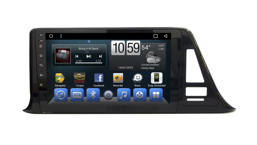 Toyota CHR Navigációs android autó multimédia