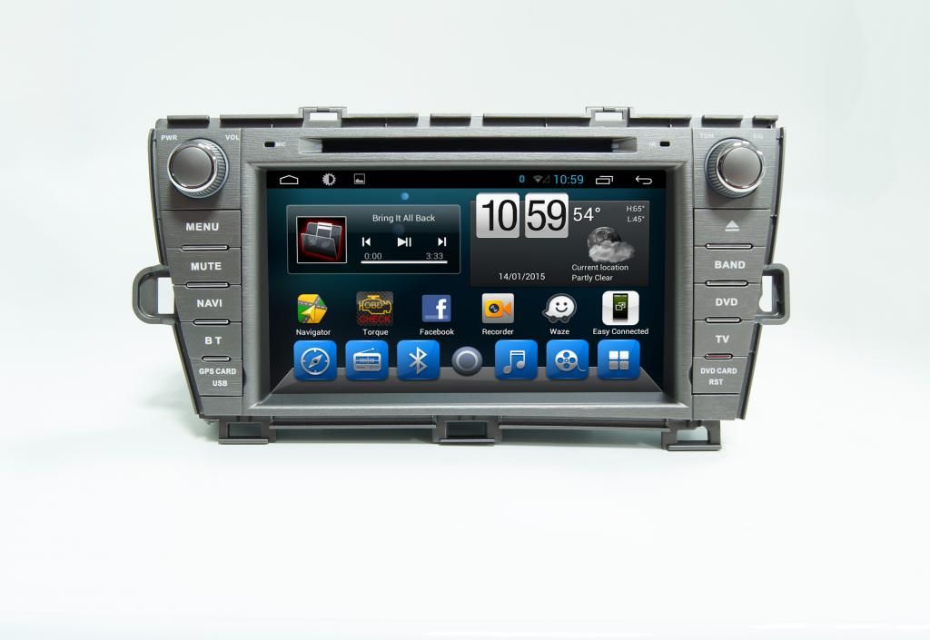 Toyota Prius III Navigációs android autó multimédia