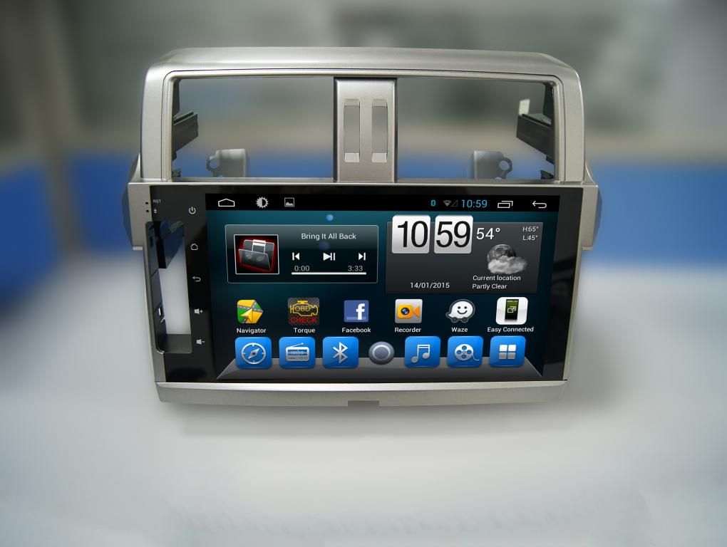 Toyota LC Prado 2013 Navigációs android autó multimédia 