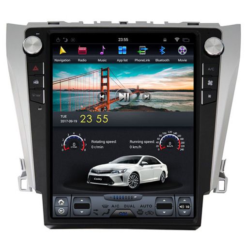 Toyota Camry 2012-2016 Navigációs android autó multimédia vertikális kijelzővel