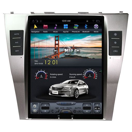 Toyota Camry 2006-2011 Navigációs android autó multimédia vertikális kijelzővel