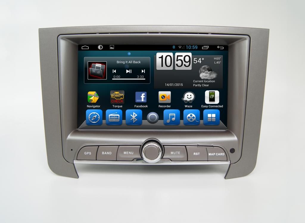 Ssangyong Rexton Navigációs android autó multimédia