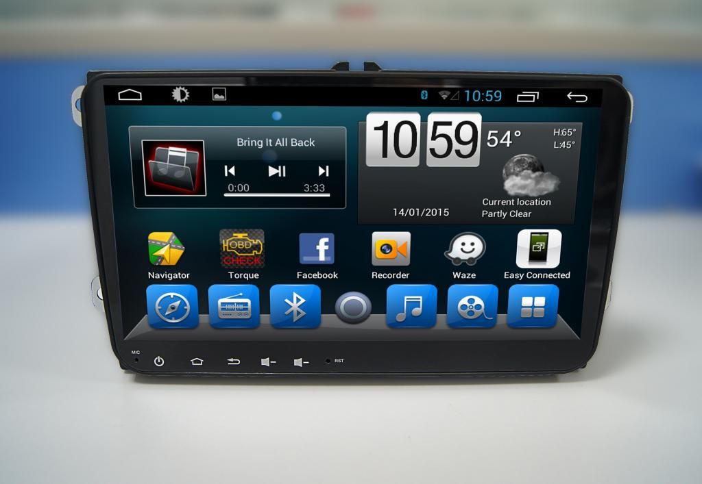 Skoda Roomster Navigációs android autó multimédia
