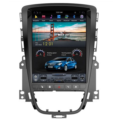 Opel Astra J Navigációs android autó multimédia vertikális kijelzővel