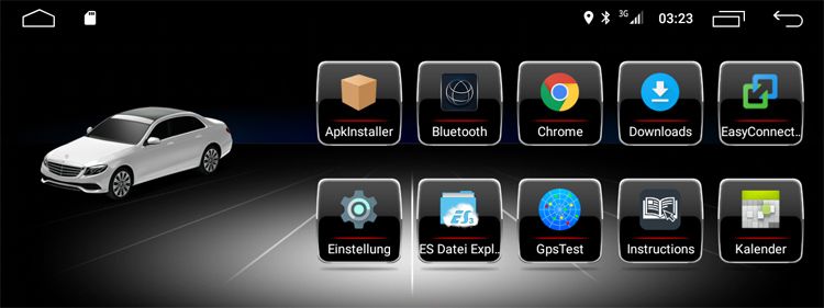 Mercedes CLS 2013-2016 Navigációs android autó multimédia