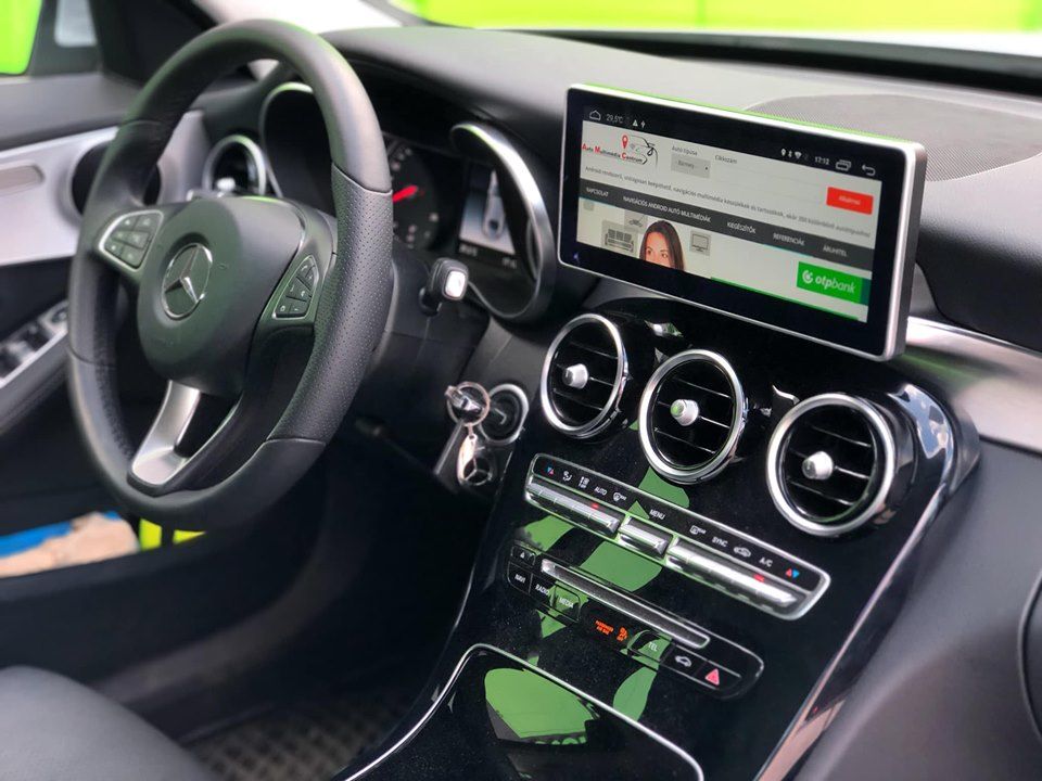 Mercedes C Class 2014-2018 NTG 5.0 gyári rendszerrel kompatibilis Navigációs android autó multimédia