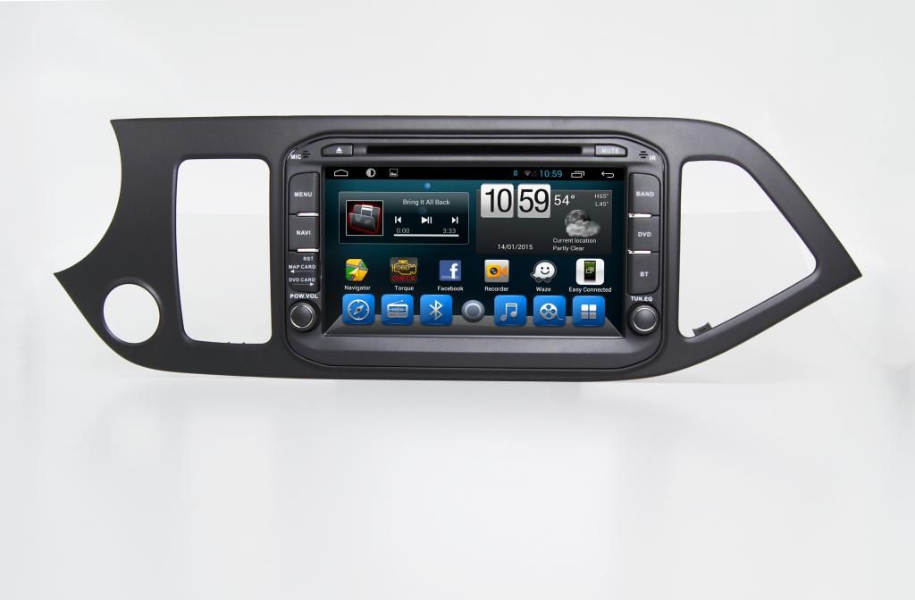 Kia Picanto Navigációs android autó multimédia