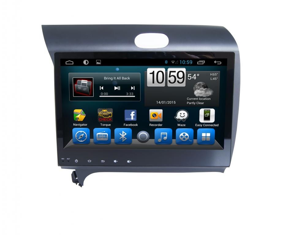 Kia K3-Forte Navigációs android autó multimédia