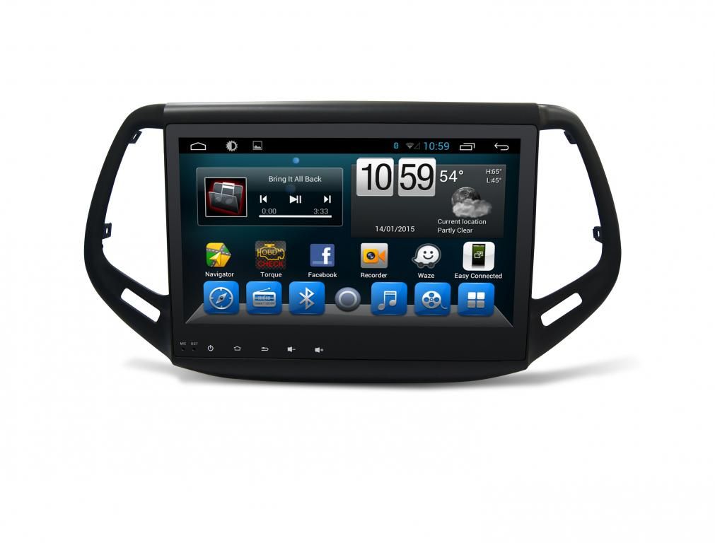 Jeep Compass Navigációs android autó multimédia
