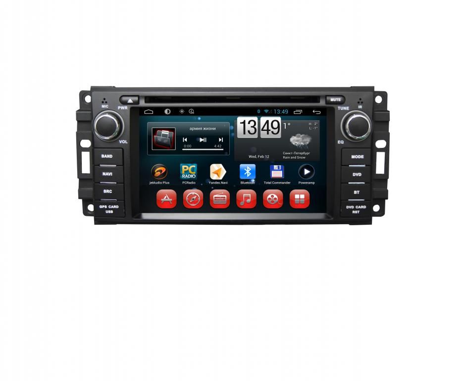 Jeep Grand Cherokee Navigációs android autó multimédia
