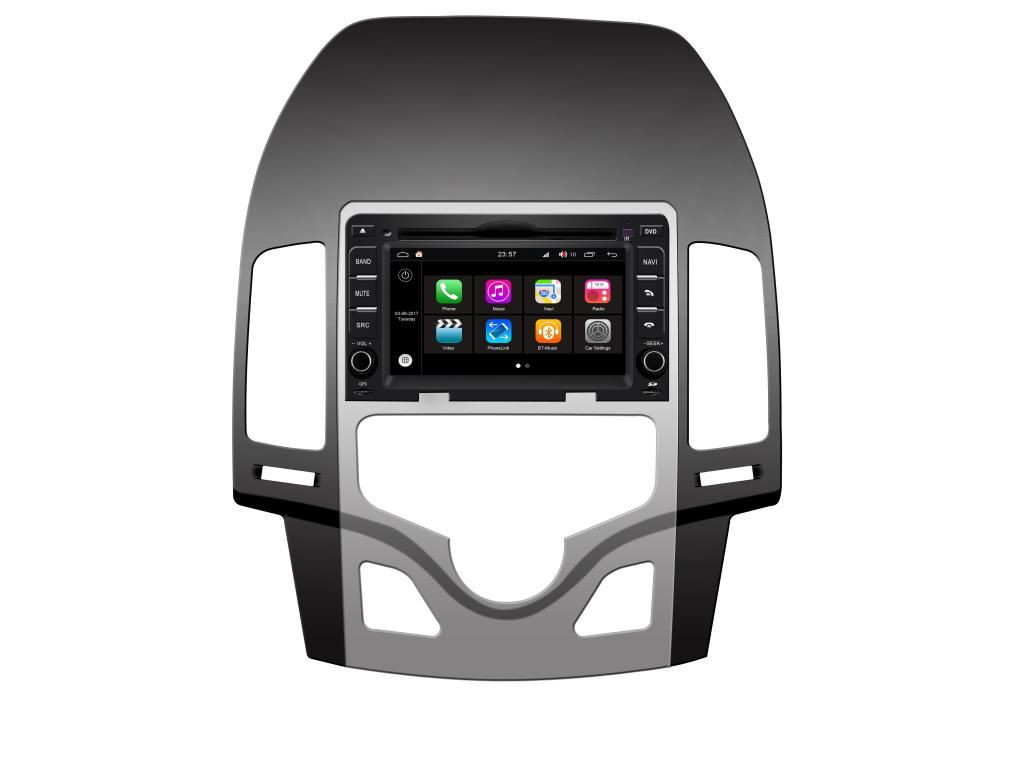 Hyundai i30 -2013 Automata klímás kivitel Navigációs android autó multimédia