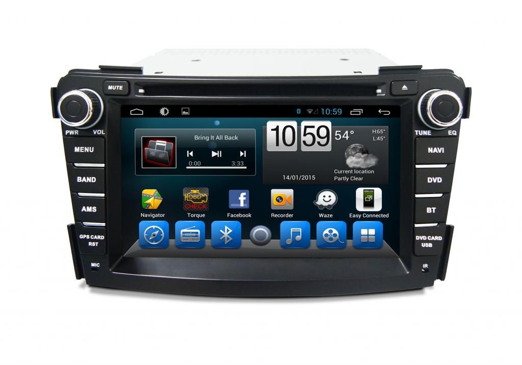 Hyundai i40 Navigációs android autó multimédia