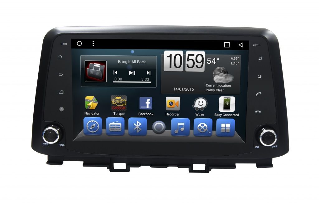 Hyundai Kona Navigációs android autó multimédia