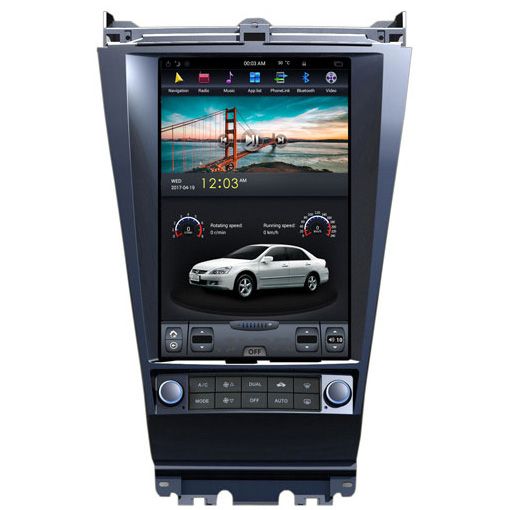 Honda Accord 2002-2007 Navigációs android autó multimédia vertikális kijelzővel