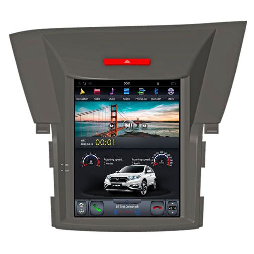 Honda CRV 2011-2017 Navigációs android autó multimédia vertikális kijelzővel
