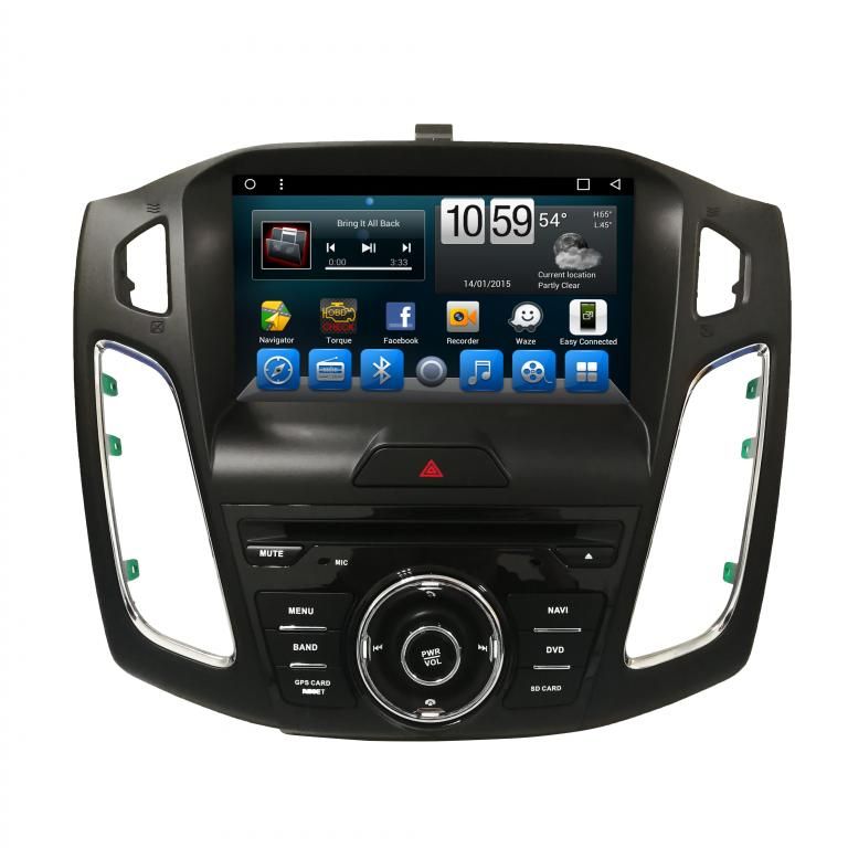 Ford Focus 2015-2018 Navigációs android autó multimédia