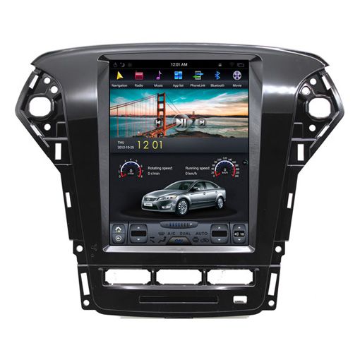Ford Mondeo 2011-2013 Navigációs android autó multimédia vertikális kijelzővel