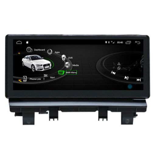Audi A3 2013-2018 MMI 3G gyári rendszerrel kompatibilis Navigációs android autó multimédia