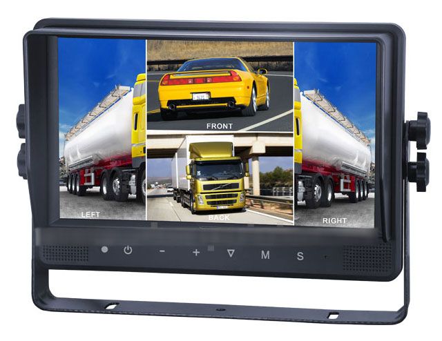 Sharp MO-141D 9" Quad Monitorba épített adatrögzítő (4 Pin)