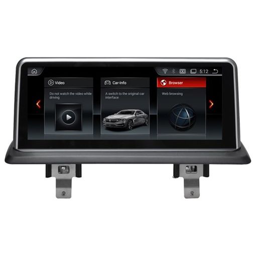 BMW 1 széria E87 (2006-2012) CCC és CIC gyári rendszerrel is kompatibilis Navigációs android autó multimédia