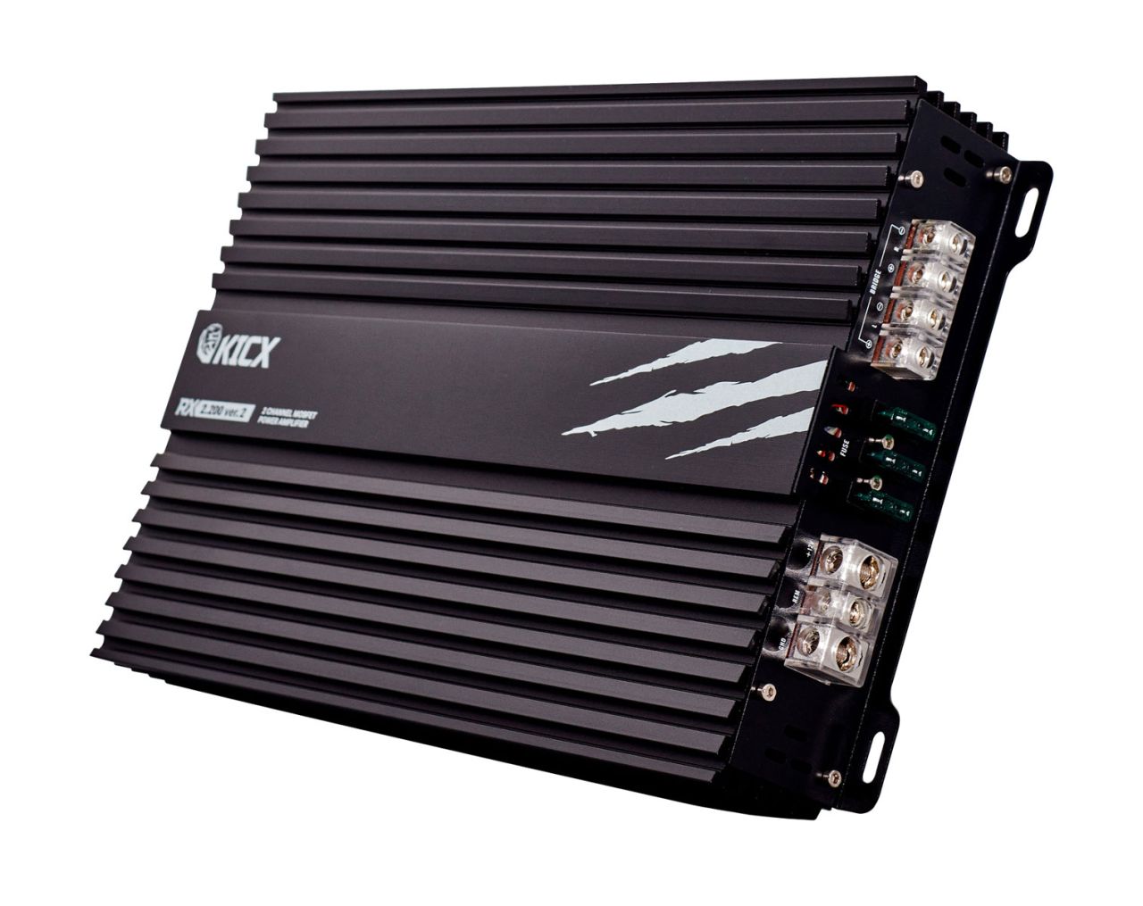Kicx RX 2.200 2 csatornás erősítő, 2X200W