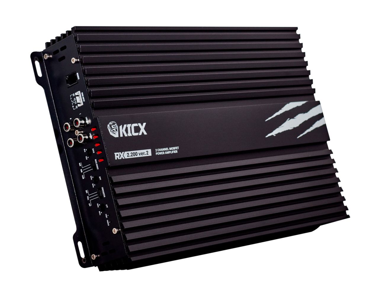 Kicx RX 2.200 2 csatornás erősítő, 2X200W