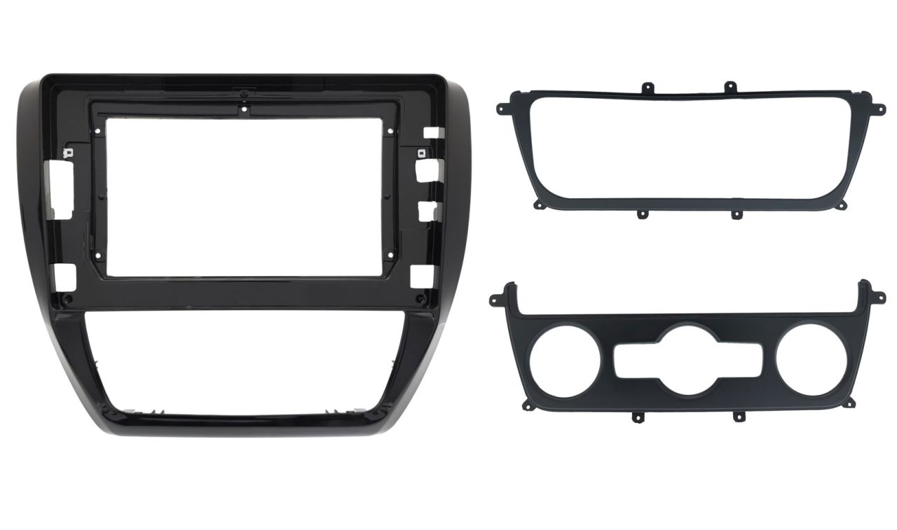 Volkswagen Jetta A6, 10" autórádió beszerelő keret, Perfect FIT (AJ-VW-013)