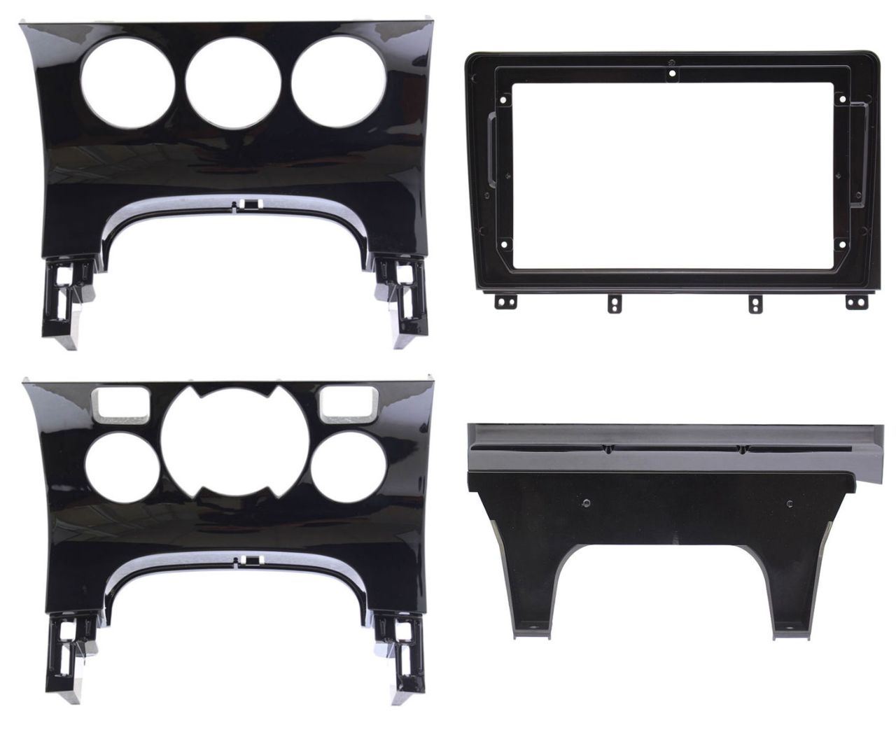 Peugeot 3008, 5008, 9" autórádió beszerelő keret, Perfect FIT (AJ-PG-006)