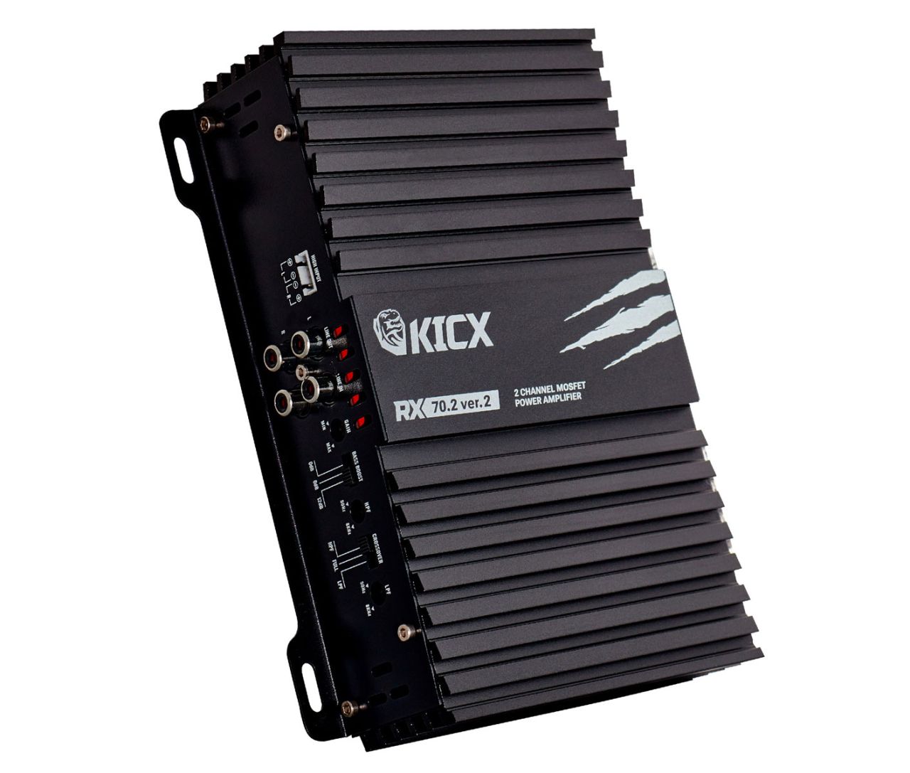 Kicx RX 70.2 ver.2 2 csatornás erősítő, 2X70W