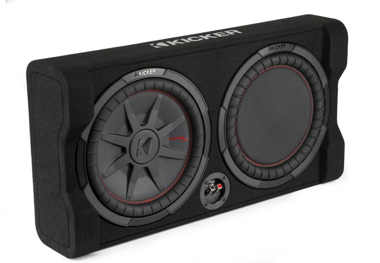 Kicker TRTP122 1000W/500W Lapos Zárt mélyláda