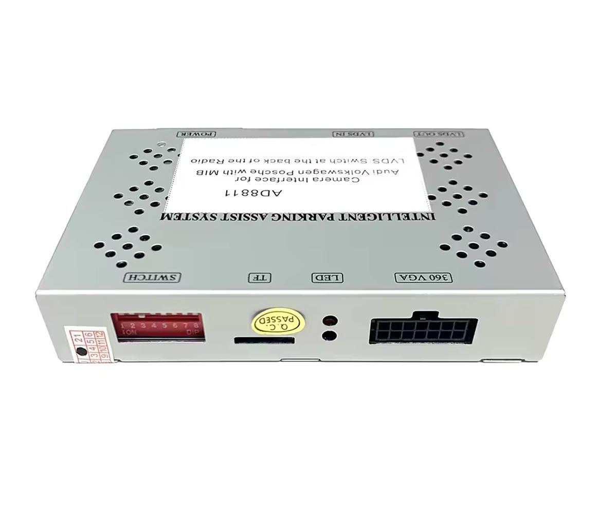 Audi A6/A8 MMI 3G+ tolatókamera és frontkamera illesztő