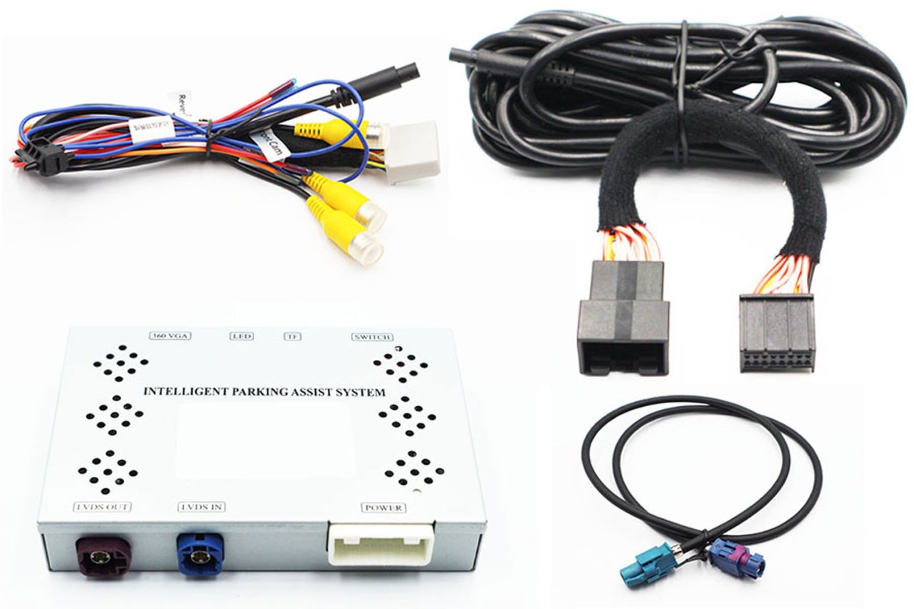 Audi A6/A8 MMI 3G+ tolatókamera és frontkamera illesztő