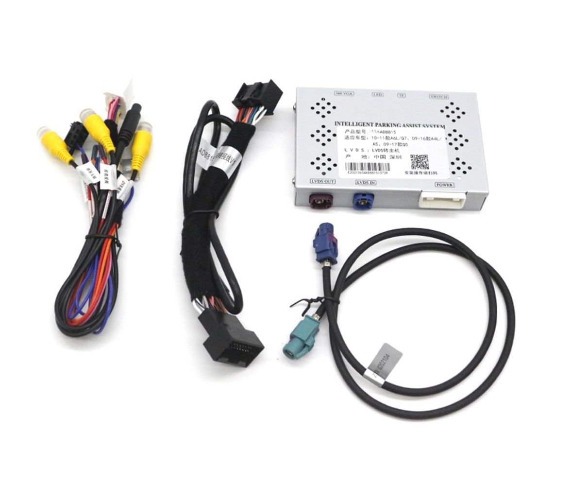 Audi A4/Q5 MMI 3G+ tolatókamera és frontkamera illesztő