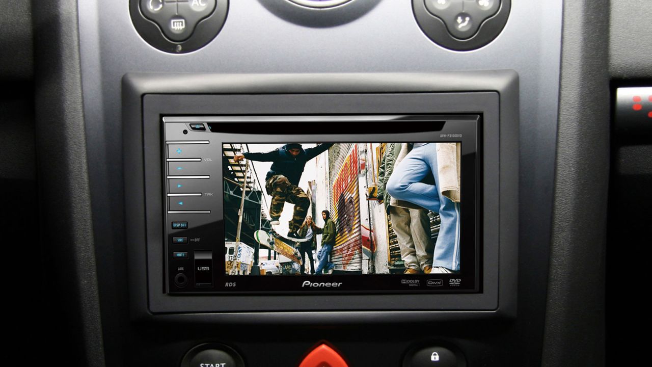 Renault Megane II 2 DIN autórádió beszerelő keret (CT23RT03)