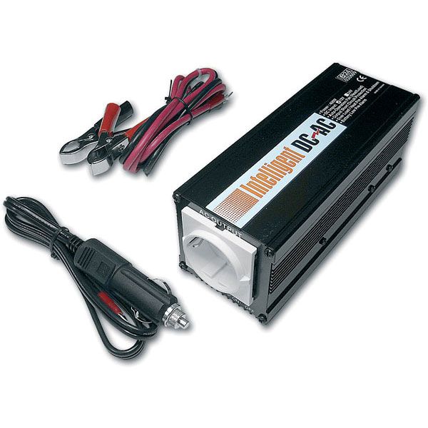 Feszültségátalakító, Inverter 24V 230V 400W (SP-400-24V/D-USB)