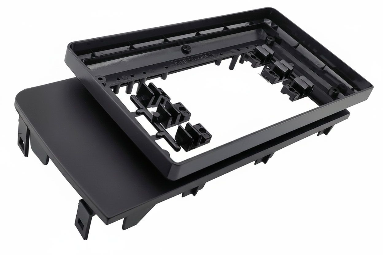 Volvo S60, 9" autórádió beszerelő keret, Perfect FIT (AJ-OEVO-004)