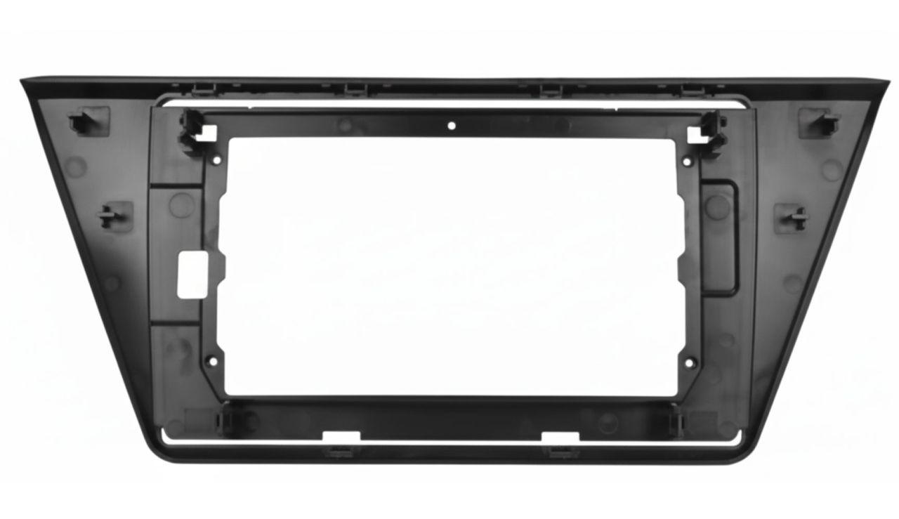 Volkswagen Touran, 10" autórádió beszerelő keret, Perfect FIT (AJ-VW-023)