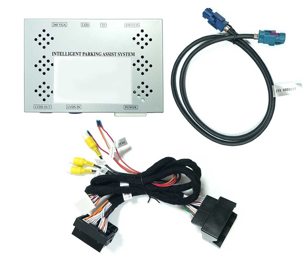 Mercedes NTG 5.0, 5.1 tolatókamera és frontkamera illesztő