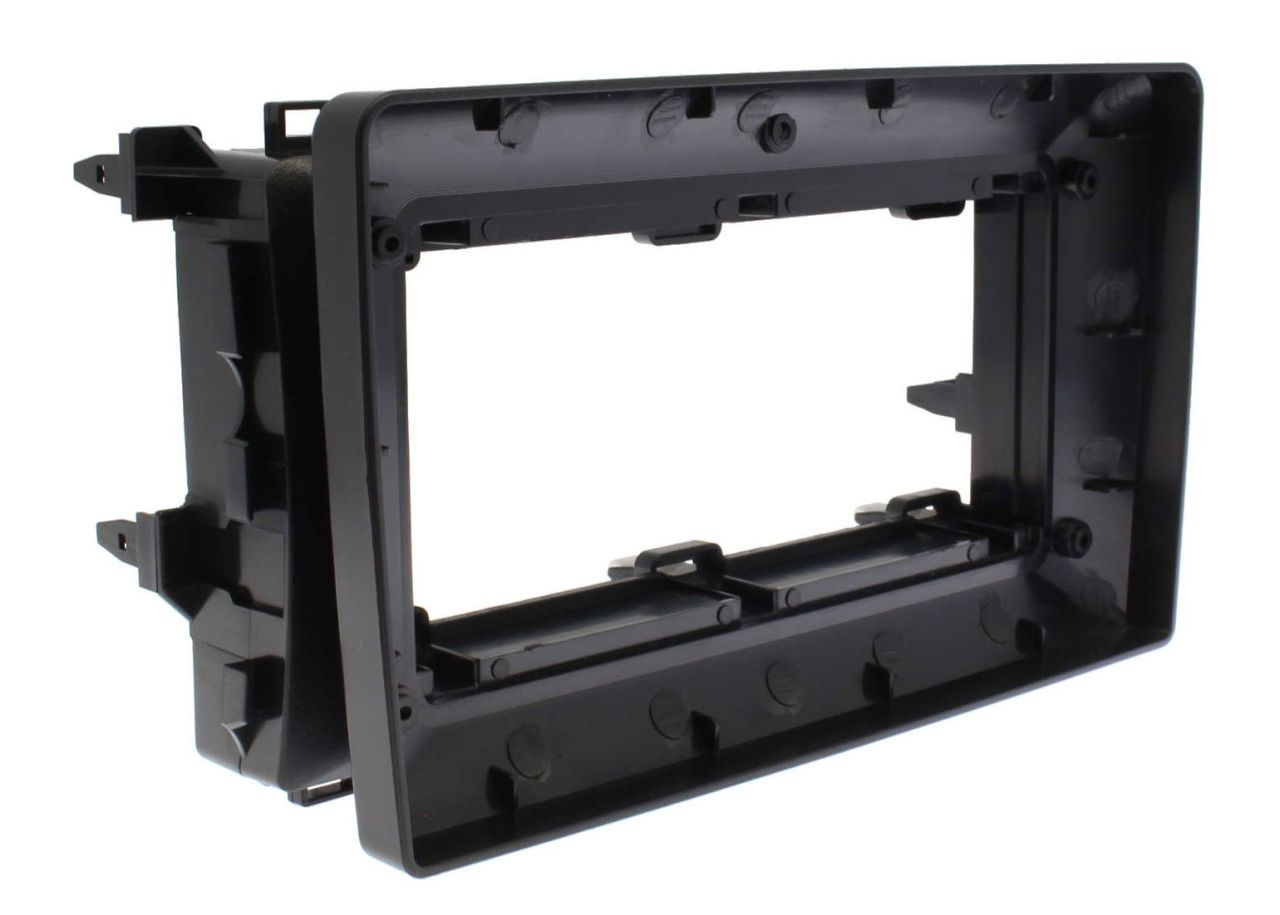 Toyota Auris, 9" autórádió beszerelő keret, Perfect FIT (AJ-TY-317)