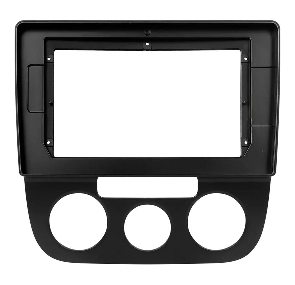 Volkswagen Golf 5, 10" autórádió beszerelő keret, Perfect FIT (AJ-VW-001)