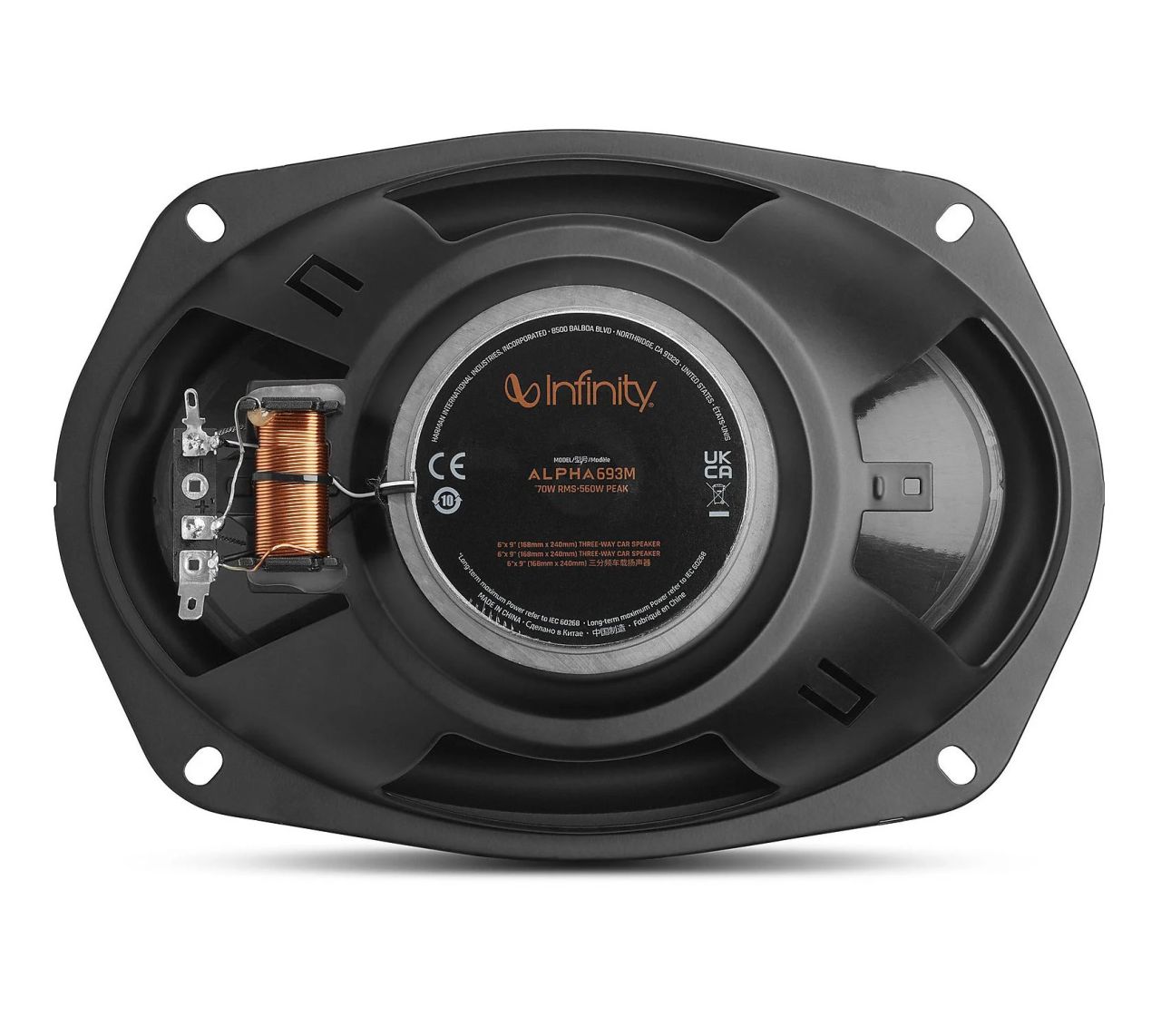 Infinity Alpha 693M 6X9 Ovál 3 utas hangszóró