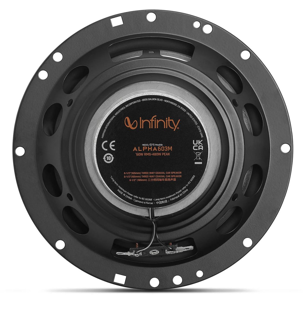 Infinity Alpha 603M 16cm-es Koax hangszóró