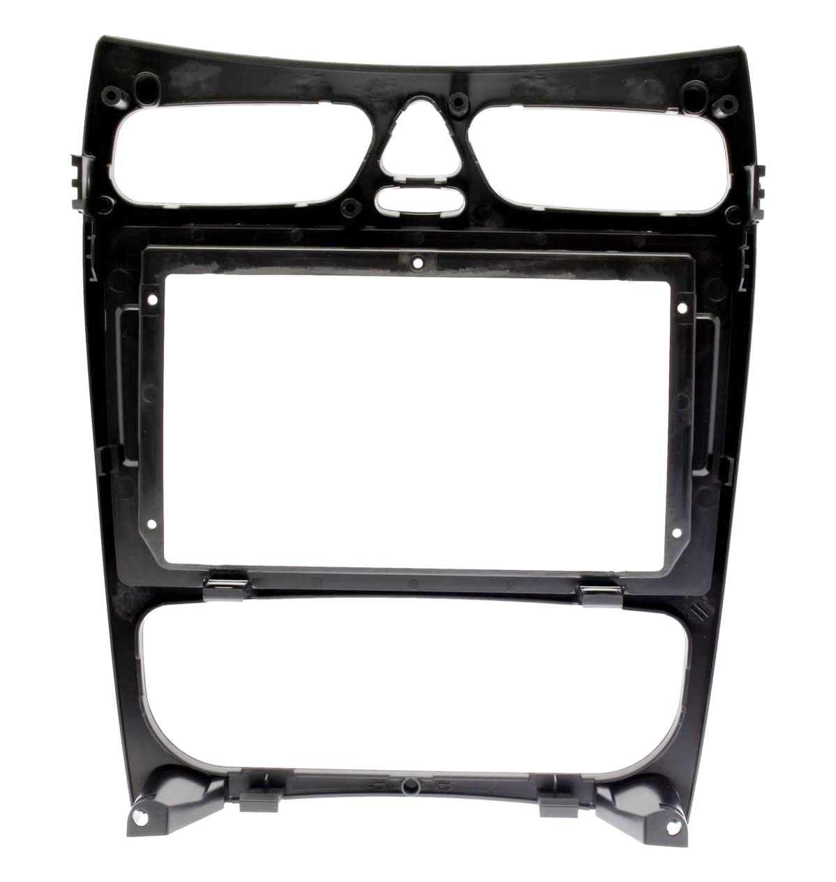 Mercedes CLK, 9" autórádió beszerelő keret, Perfect FIT (AJ-MBZ-025)