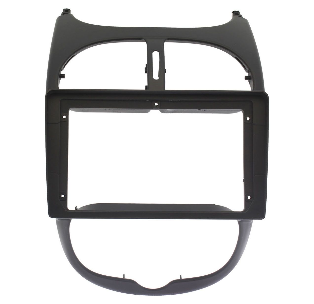 Peugeot 206, 9" autórádió beszerelő keret, Perfect FIT (AJ-PG-018)