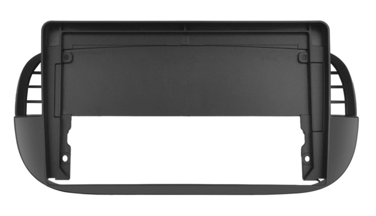 Fiat 500, 9" autórádió beszerelő keret, Fekete, Perfect FIT (AJ-FIAT-023)