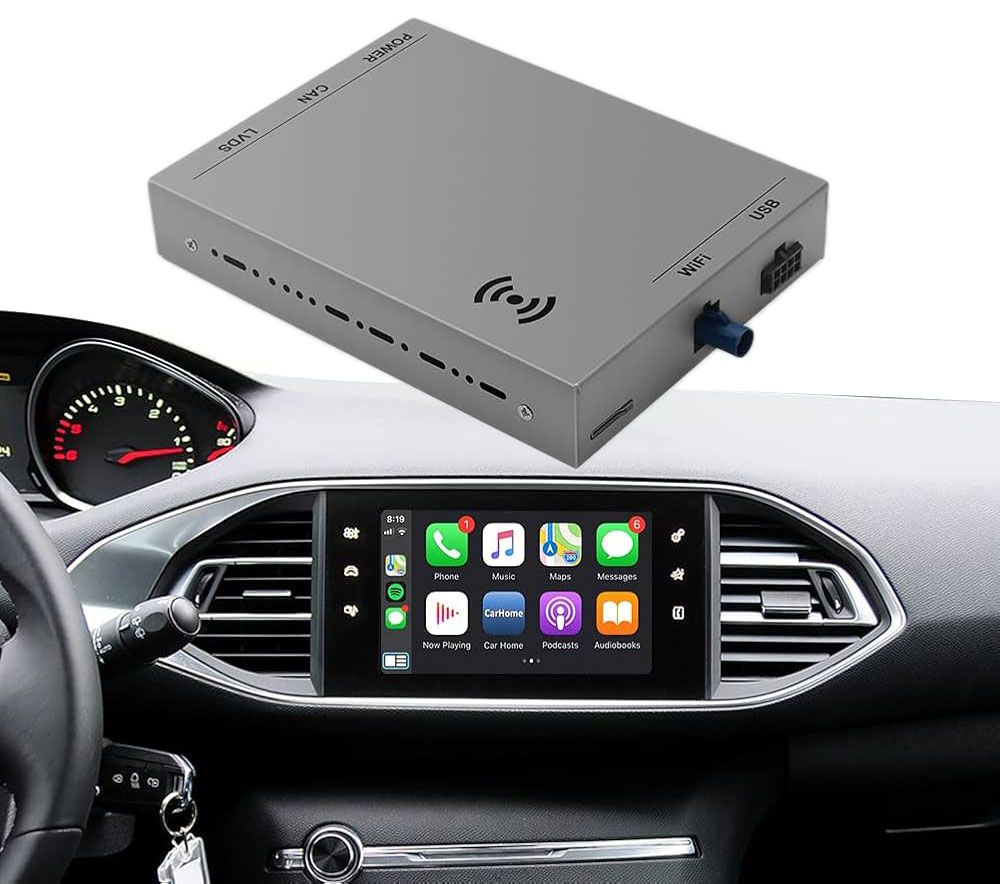 Peugeot, Citroen NAC, RCC Apple Carplay, Android Auto adapter