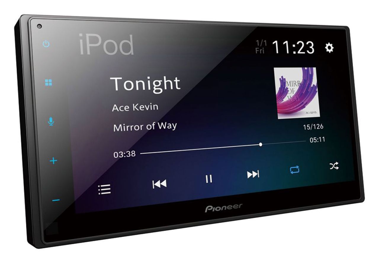 Pioneer SPH-DA150BT 2 DIN Fejegység, Apple CarPlay, Android Auto